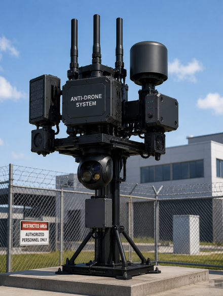 Fixed Anti-Drone System for Facilities