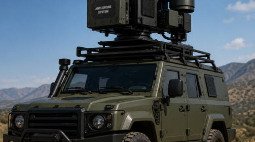 Vehicle-integrated anti-drone
